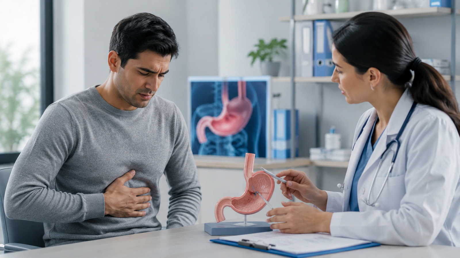 Helicobacter pylori síntomas y diagnóstico en GastroPack Cartagena